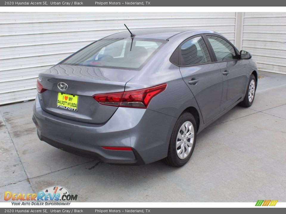 2020 Hyundai Accent SE Urban Gray / Black Photo #8