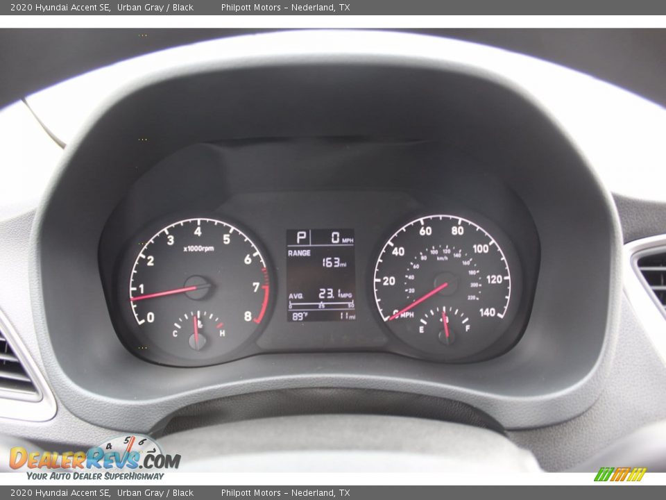 2020 Hyundai Accent SE Urban Gray / Black Photo #13