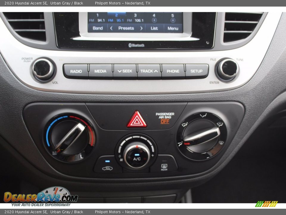2020 Hyundai Accent SE Urban Gray / Black Photo #17