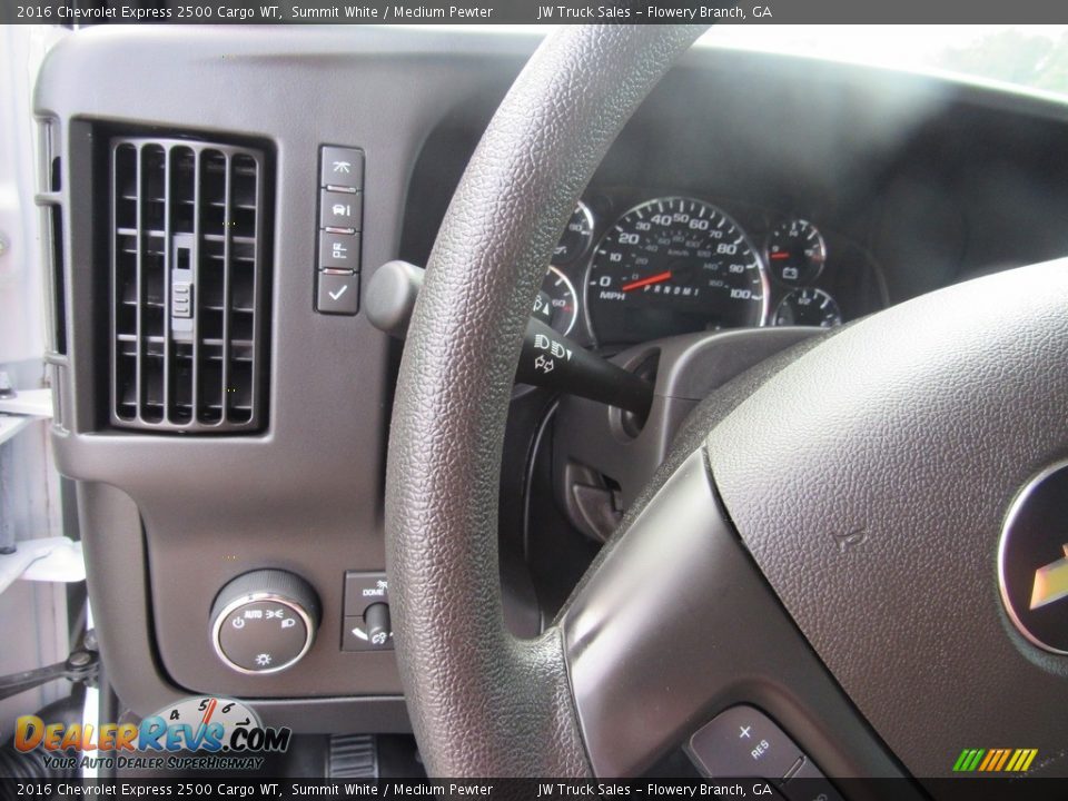 2016 Chevrolet Express 2500 Cargo WT Steering Wheel Photo #32