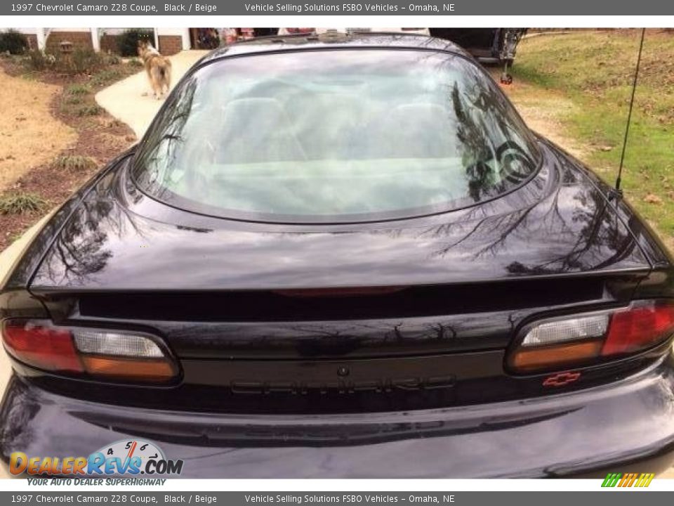 1997 Chevrolet Camaro Z28 Coupe Black / Beige Photo #1