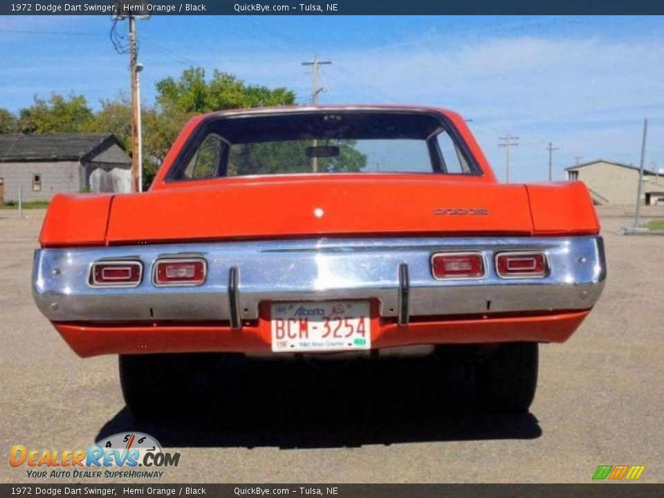 Hemi Orange 1972 Dodge Dart Swinger Photo #3
