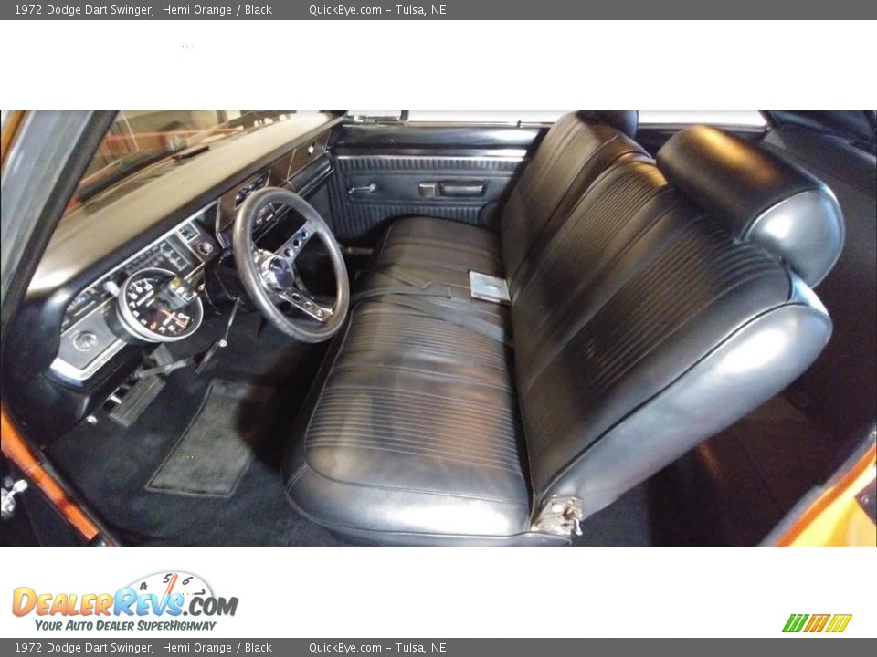 Front Seat of 1972 Dodge Dart Swinger Photo #8