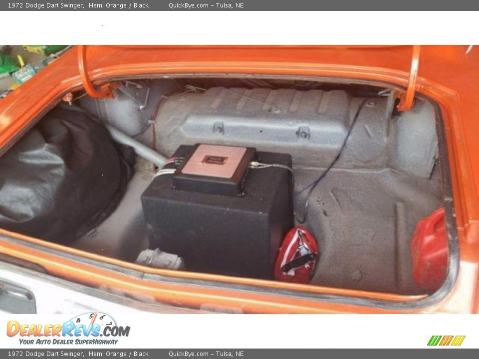 1972 Dodge Dart Swinger Trunk Photo #13