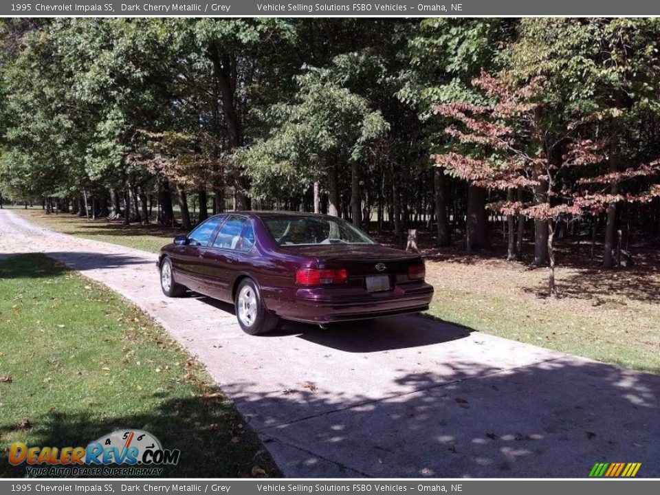 Dark Cherry Metallic 1995 Chevrolet Impala SS Photo #8