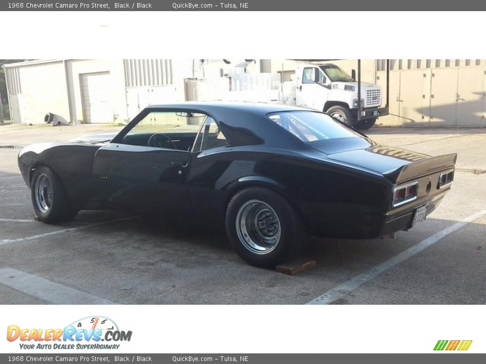 1968 Chevrolet Camaro Pro Street Black / Black Photo #2