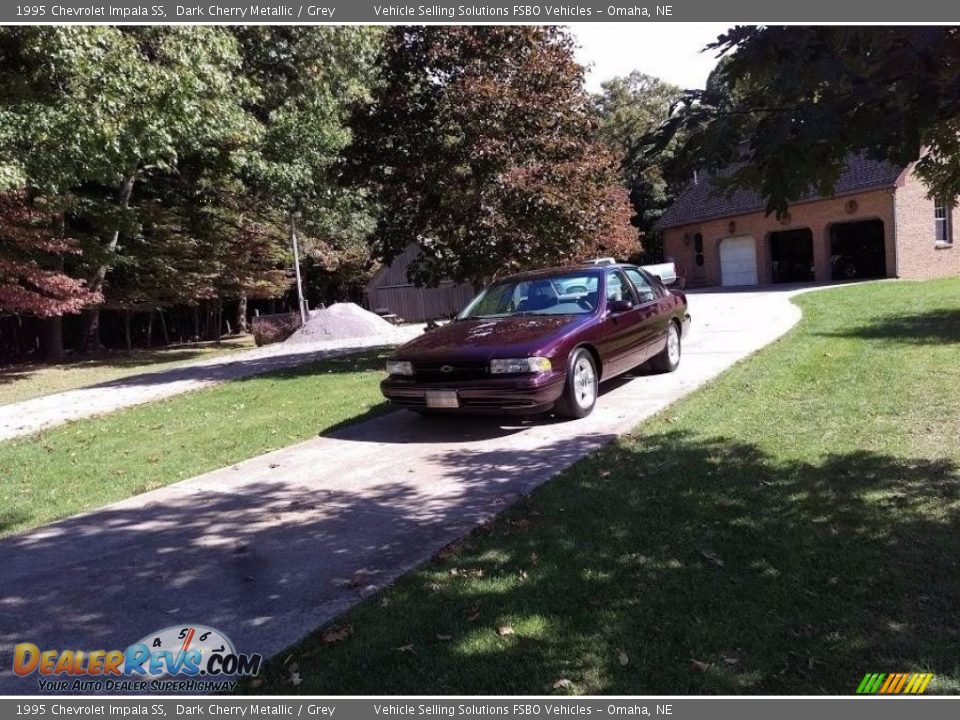 Dark Cherry Metallic 1995 Chevrolet Impala SS Photo #9