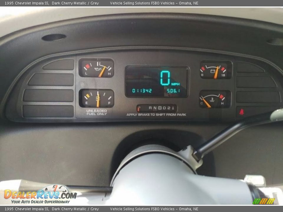 1995 Chevrolet Impala SS Gauges Photo #11