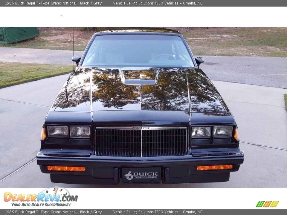 Black 1986 Buick Regal T-Type Grand National Photo #10