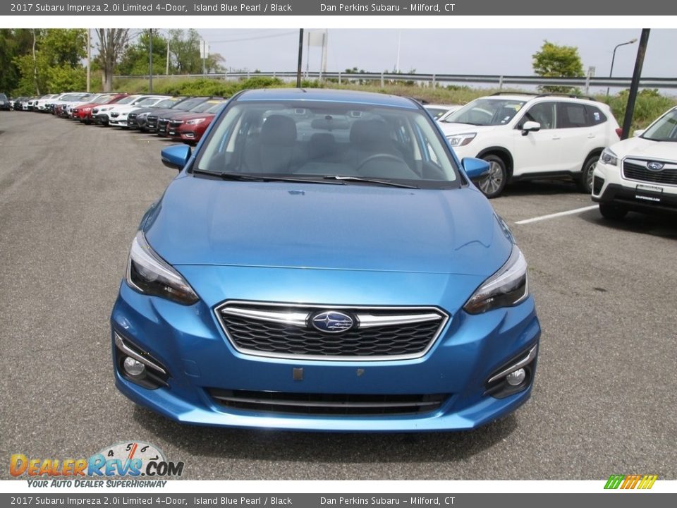 Island Blue Pearl 2017 Subaru Impreza 2.0i Limited 4-Door Photo #2