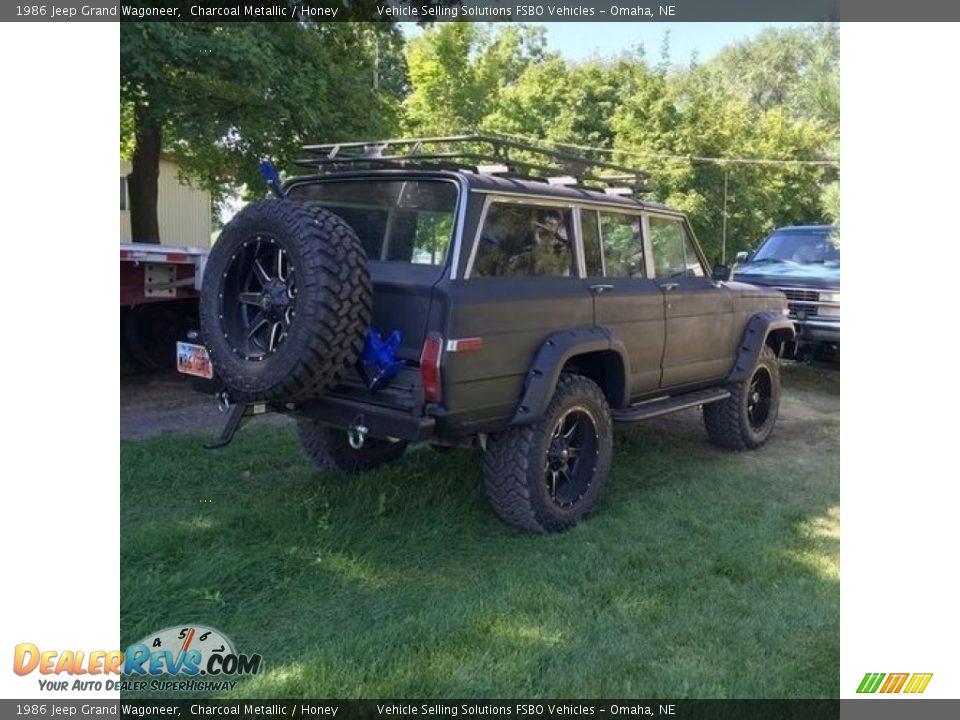 Charcoal Metallic 1986 Jeep Grand Wagoneer  Photo #2