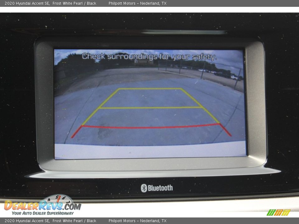 2020 Hyundai Accent SE Frost White Pearl / Black Photo #17
