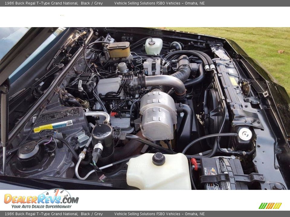 1986 Buick Regal T-Type Grand National 3.8 Liter Turbocharged V6 Engine Photo #19