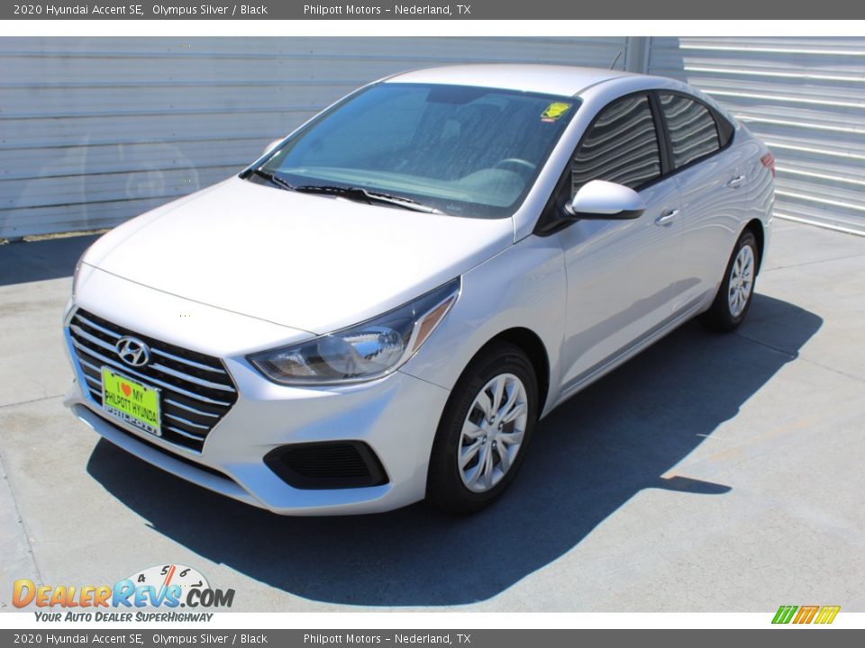 2020 Hyundai Accent SE Olympus Silver / Black Photo #4