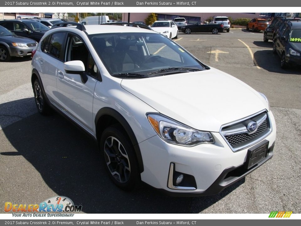 2017 Subaru Crosstrek 2.0i Premium Crystal White Pearl / Black Photo #3