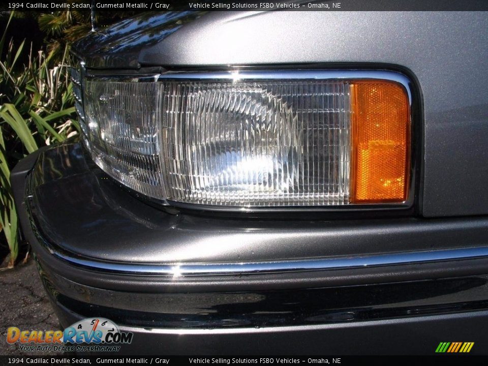 1994 Cadillac Deville Sedan Gunmetal Metallic / Gray Photo #10