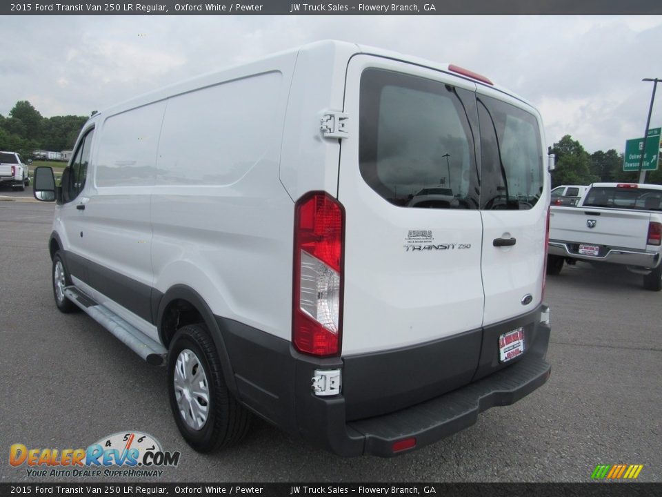 2015 Ford Transit Van 250 LR Regular Oxford White / Pewter Photo #3