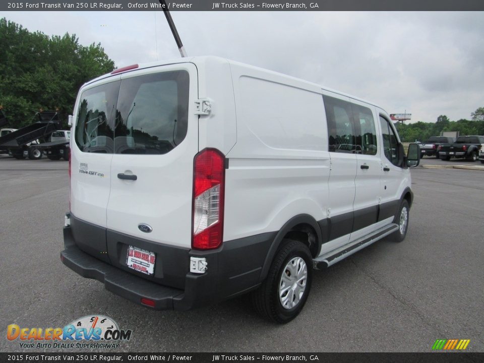 2015 Ford Transit Van 250 LR Regular Oxford White / Pewter Photo #5