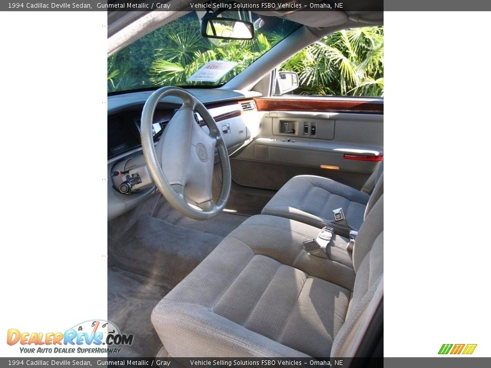 Gray Interior - 1994 Cadillac Deville Sedan Photo #17
