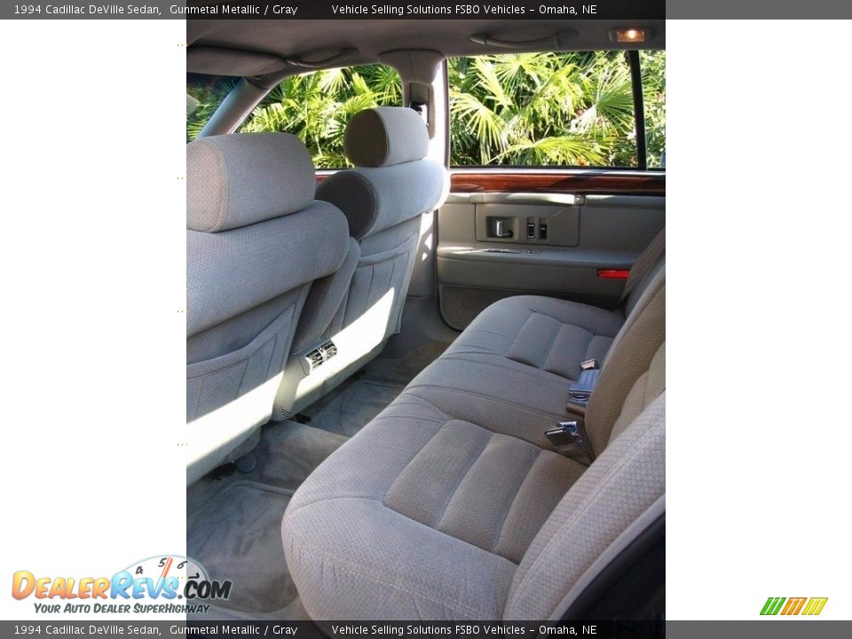 Rear Seat of 1994 Cadillac Deville Sedan Photo #19