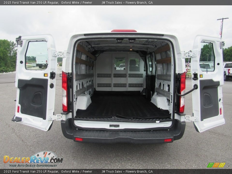 2015 Ford Transit Van 250 LR Regular Oxford White / Pewter Photo #9