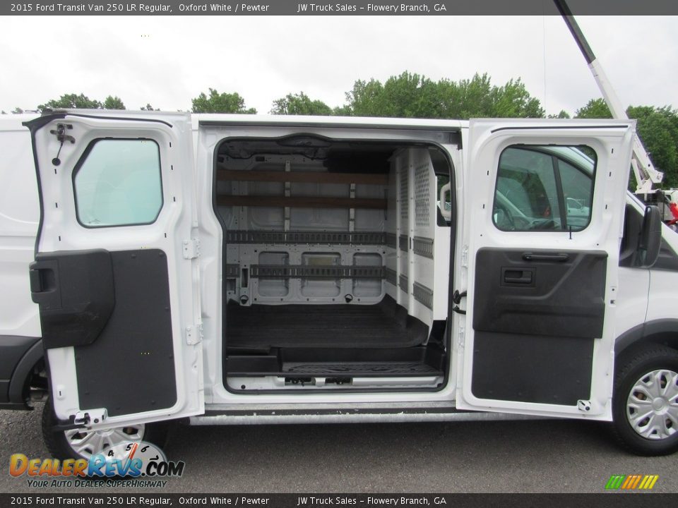 2015 Ford Transit Van 250 LR Regular Oxford White / Pewter Photo #13