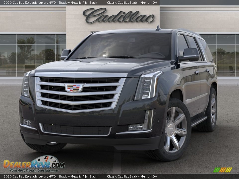 2020 Cadillac Escalade Luxury 4WD Shadow Metallic / Jet Black Photo #9