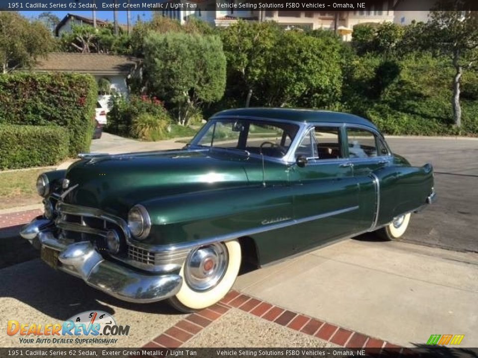 Front 3/4 View of 1951 Cadillac Series 62 Sedan Photo #1