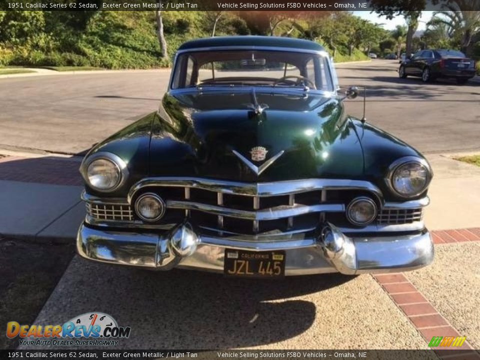 Exeter Green Metallic 1951 Cadillac Series 62 Sedan Photo #2