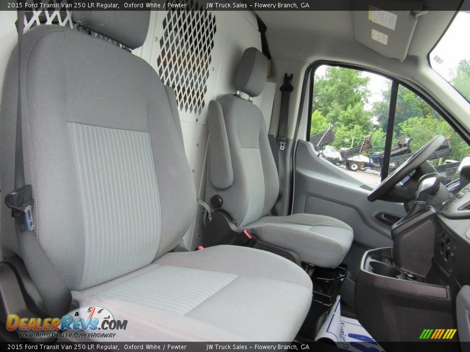 Front Seat of 2015 Ford Transit Van 250 LR Regular Photo #18
