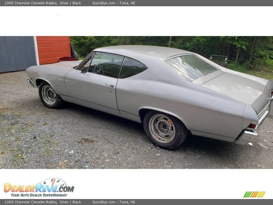 1968 Chevrolet Chevelle Malibu Silver / Black Photo #1