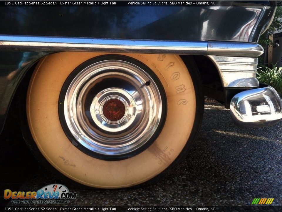 1951 Cadillac Series 62 Sedan Exeter Green Metallic / Light Tan Photo #6