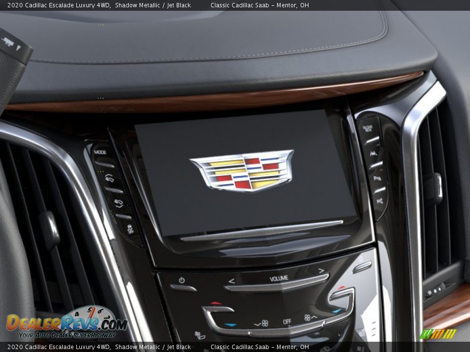 2020 Cadillac Escalade Luxury 4WD Shadow Metallic / Jet Black Photo #17