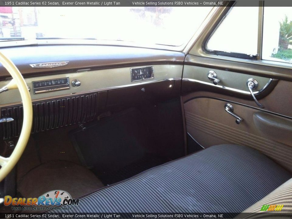 Front Seat of 1951 Cadillac Series 62 Sedan Photo #8