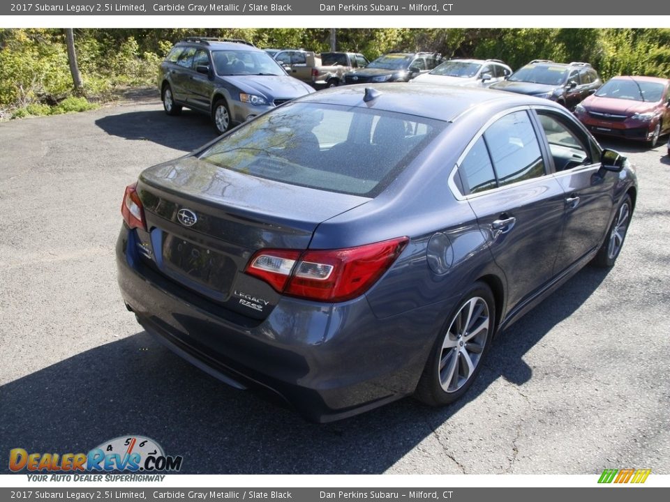 2017 Subaru Legacy 2.5i Limited Carbide Gray Metallic / Slate Black Photo #5