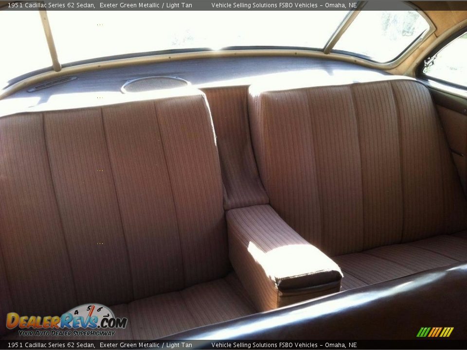 Rear Seat of 1951 Cadillac Series 62 Sedan Photo #10