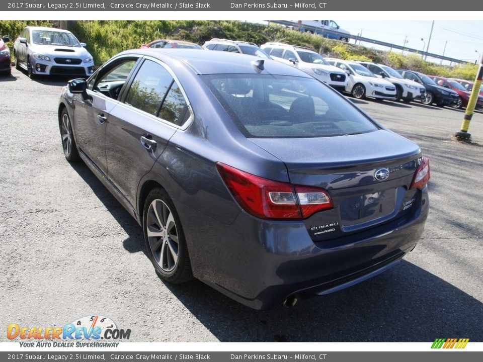 2017 Subaru Legacy 2.5i Limited Carbide Gray Metallic / Slate Black Photo #7