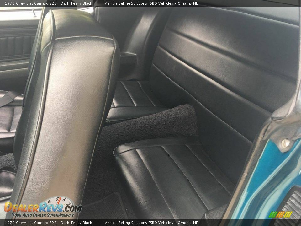 Rear Seat of 1970 Chevrolet Camaro Z28 Photo #8