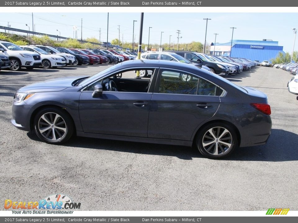 2017 Subaru Legacy 2.5i Limited Carbide Gray Metallic / Slate Black Photo #8