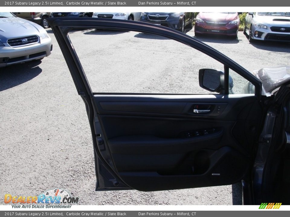 2017 Subaru Legacy 2.5i Limited Carbide Gray Metallic / Slate Black Photo #9
