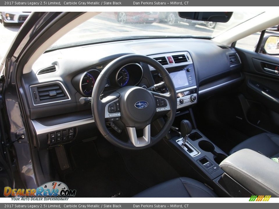 2017 Subaru Legacy 2.5i Limited Carbide Gray Metallic / Slate Black Photo #10