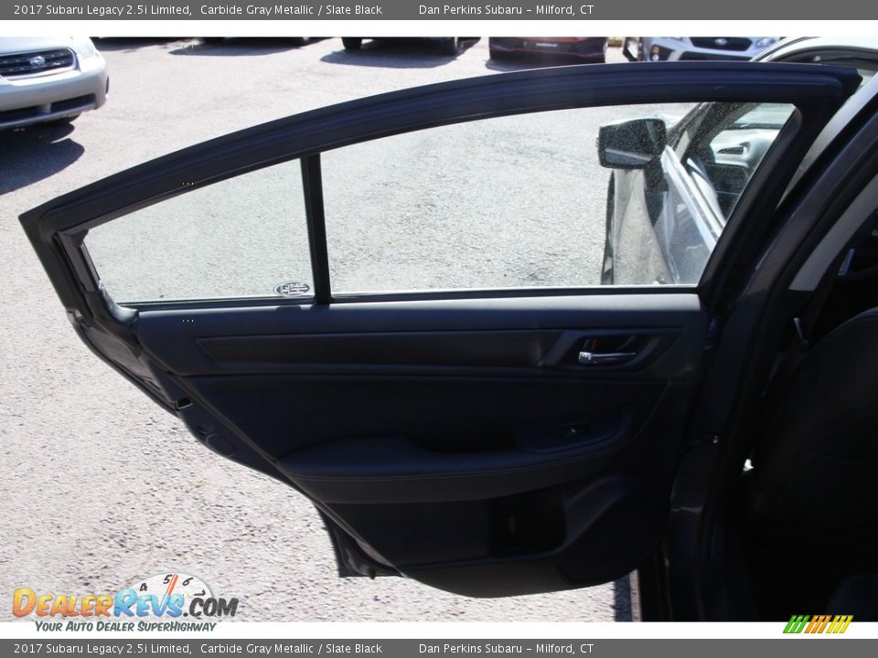2017 Subaru Legacy 2.5i Limited Carbide Gray Metallic / Slate Black Photo #12