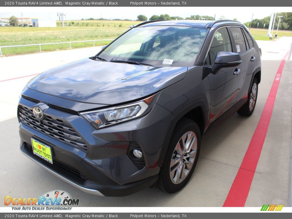 2020 Toyota RAV4 Limited AWD Magnetic Gray Metallic / Black Photo #4