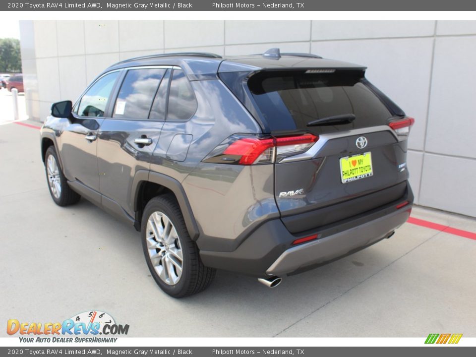 2020 Toyota RAV4 Limited AWD Magnetic Gray Metallic / Black Photo #6