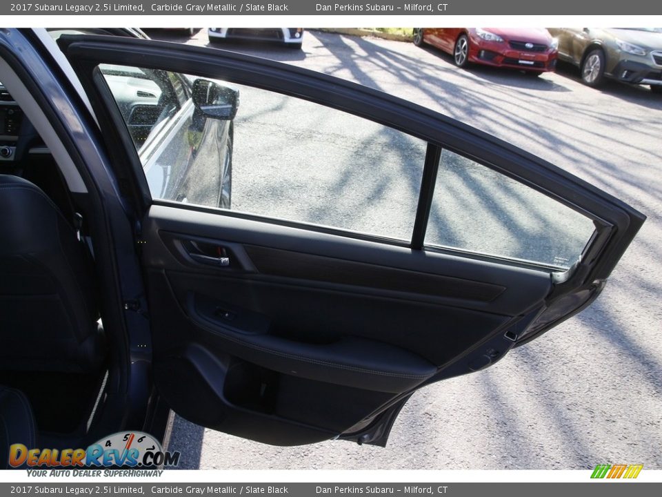2017 Subaru Legacy 2.5i Limited Carbide Gray Metallic / Slate Black Photo #15
