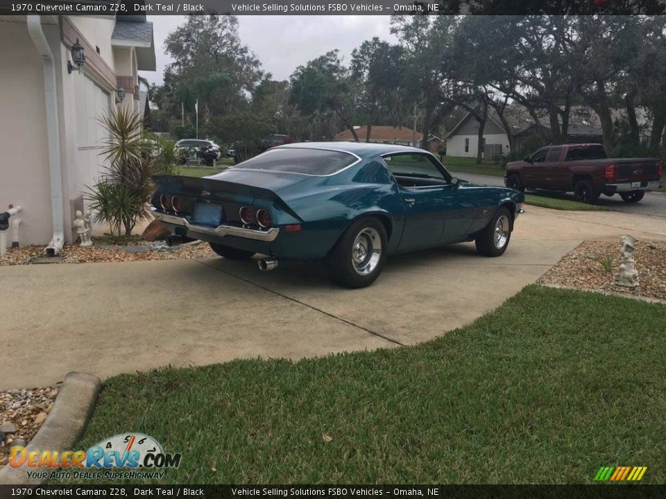 1970 Chevrolet Camaro Z28 Dark Teal / Black Photo #16