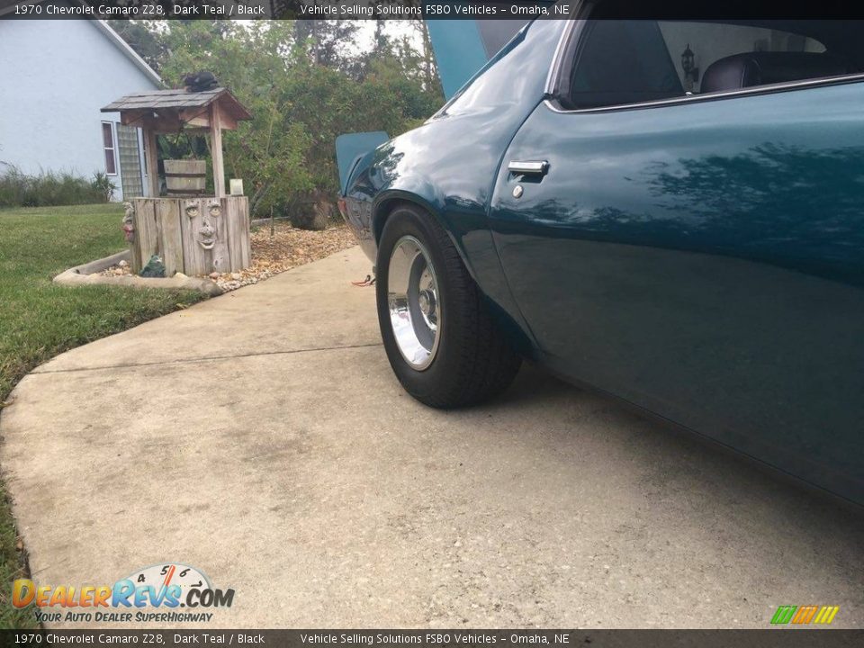 1970 Chevrolet Camaro Z28 Dark Teal / Black Photo #17