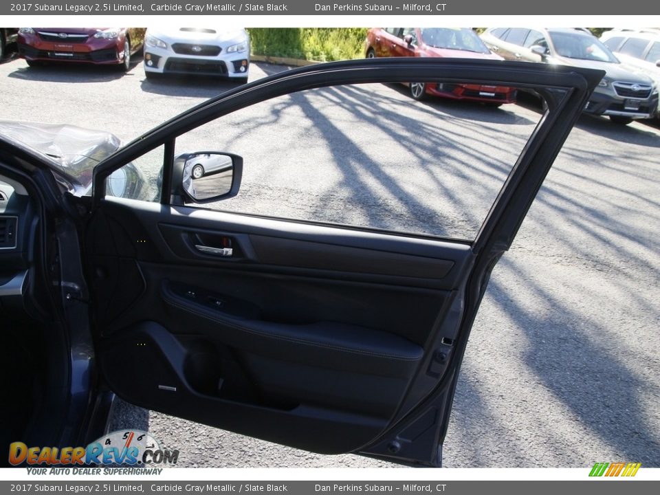 2017 Subaru Legacy 2.5i Limited Carbide Gray Metallic / Slate Black Photo #17