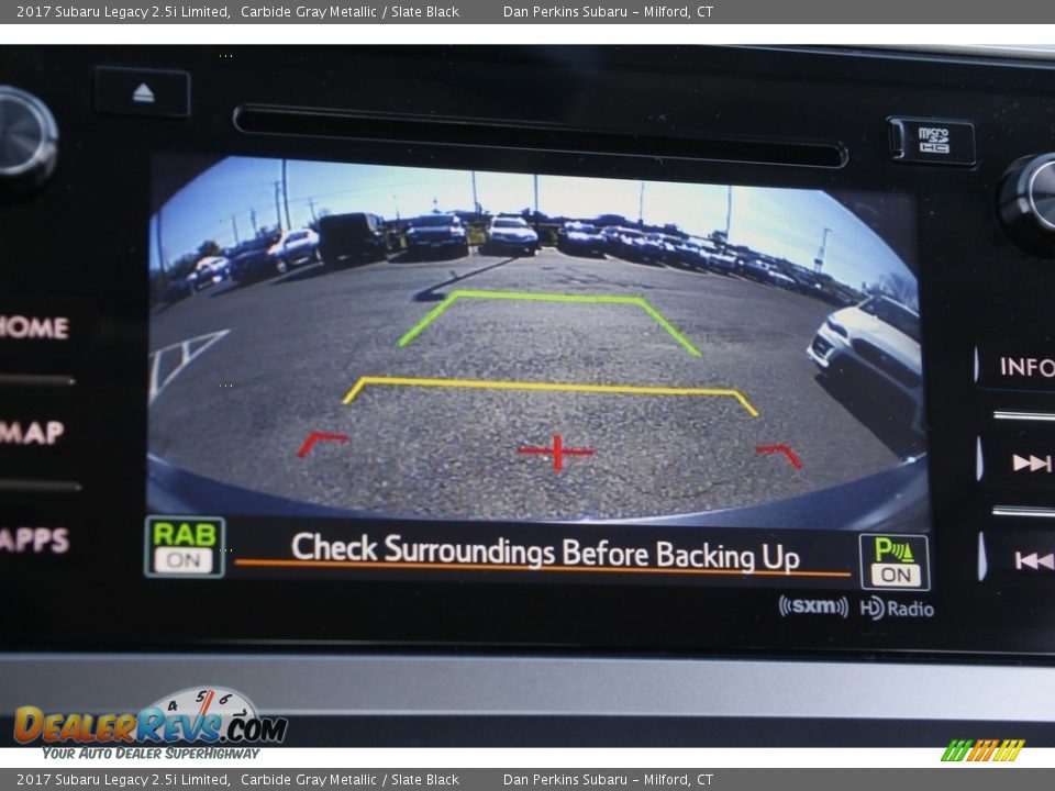 2017 Subaru Legacy 2.5i Limited Carbide Gray Metallic / Slate Black Photo #20