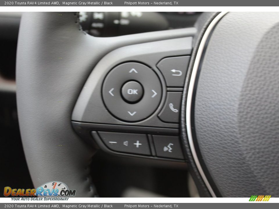 2020 Toyota RAV4 Limited AWD Magnetic Gray Metallic / Black Photo #11